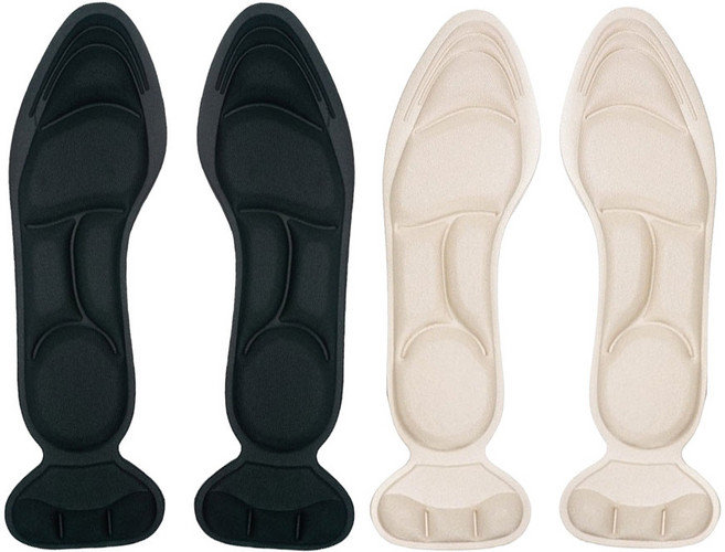 도나토르 여자 4D 구두 하이힐 깔창2p, 2p, 베이지