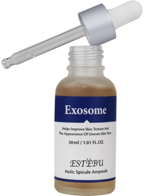 에스떼뷰 엑소좀 인삼 줄기세포 나이아신아마이드 아데노신 스피큘 모공 앰플 스킨부스터 세럼 30ml, 1개, 30g