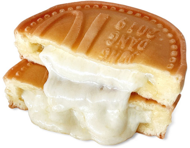 화정당 크림치즈 미니 십원빵, 10개, 45g