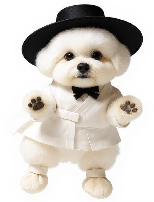 할뭉 반려동물 매우 편안한 일회용 버선 신발 28매 일주일 산책용, 1세트, 화이트