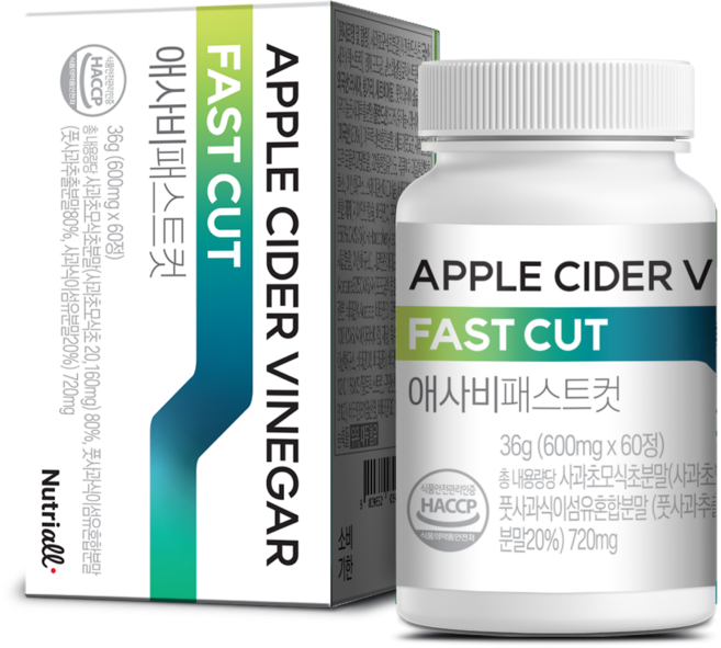 애사비 패스트컷, 1박스, 60정