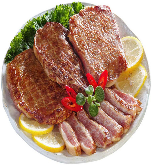 추억의 전통웰빙음식 국내산 볏짚항정살, 5개, 200g