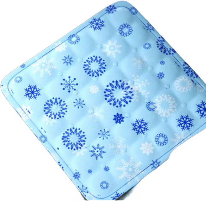 세미스타일 강아지 여름용 쿨링방석 2P, 블루 쿨링방석 45 * 45 cm