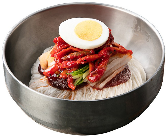 [바담가] 명태회냉면 5인분set, 500g, 1개, 명태회무침500g+비빔냉면5개