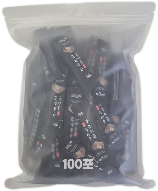 의성 흑마늘 구운 소금 100개 (1개당 3g), 3g