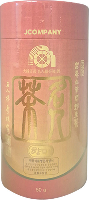 정품 대한민국 16호 박수근 명인 명품 향미 수제 녹차 50g, 1개, 1개입