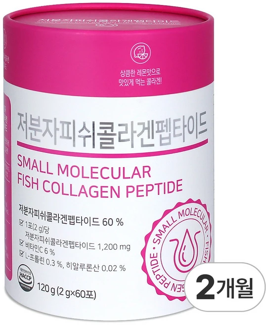 휴럼 저분자 콜라겐 펩타이드 식약처인증 100% 300달톤, 120g, 1개 - 쿠팡