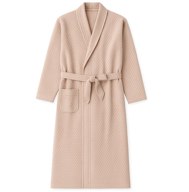 투데이리빙 프리미엄 극세사 사계절 샤워 가운 여름 겨울 물흡수 로브 남녀공용 고급 커플 잠옷 비치 베스 목욕 호텔 까운, 1개, R98642B(베이지