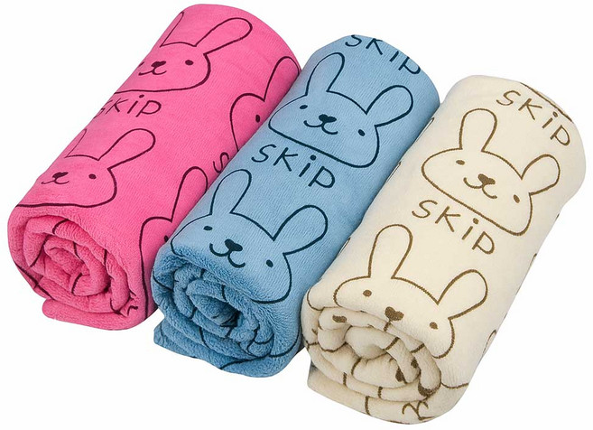 코지파파 KC인증 유아 어린이 대형 비치타올 목욕수건 260g 고중량 큰수건 여름 바캉스 용품, 2장구성 블루+블루, 1세트