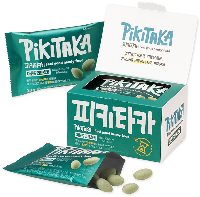 피키타카 아몬드 민트초코 5p, 150g, 1개