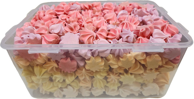 [땡스파파] 플레인 머랭쿠키 초대용량 8.5L 소분용, 1개