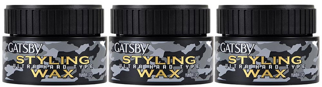 갸스비 스타일링 왁스 울트라 하드, 80g, 3개