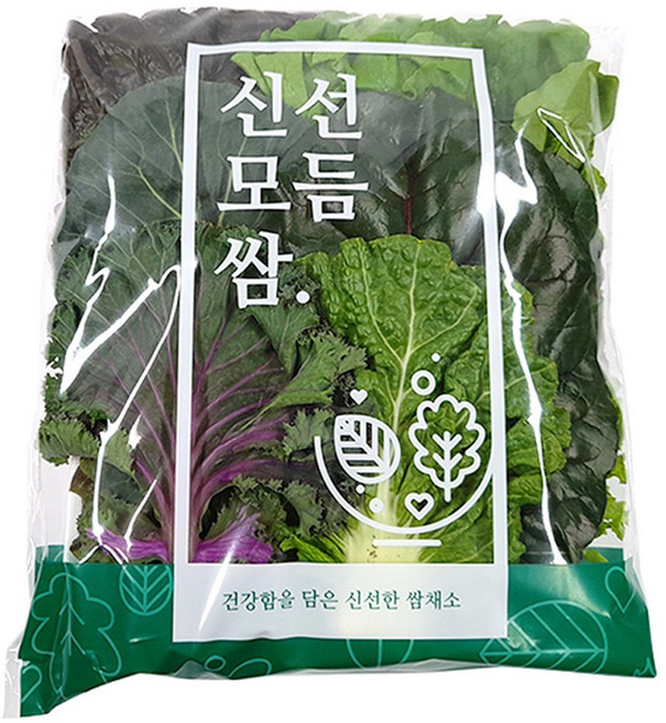 야채왕 모듬쌈 250g (랜덤), 1개