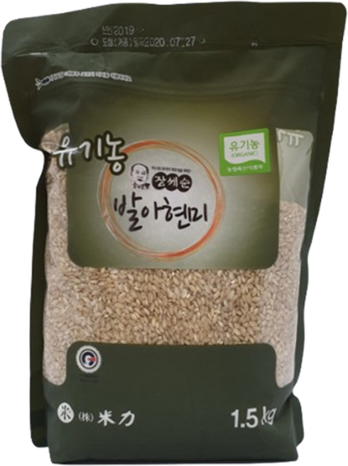 [25년햅쌀] 여주 이천 유기농 발아현미 현미 산지본사직송 햅쌀 햇쌀, 1.5kg, 10개