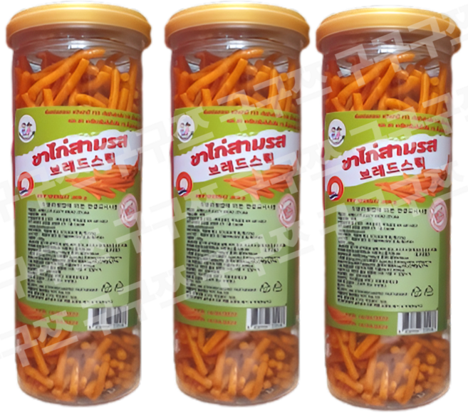 태국과자 브래드스틱, 3개, 150g