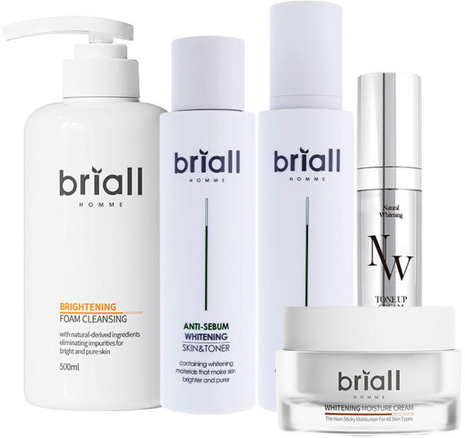 브리올옴므 지성 피부 관리 5종세트, 1세트