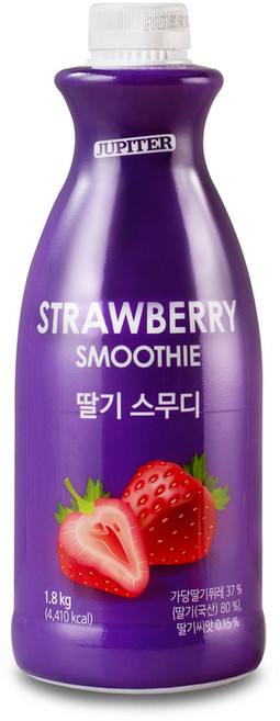쥬피터 딸기 스무디, 1.8kg, 1개