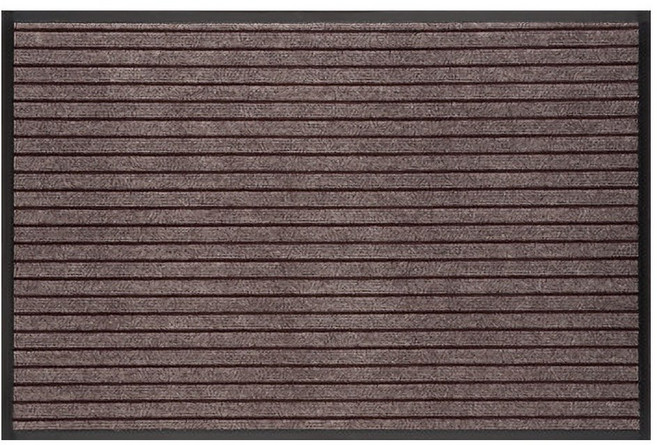 생활업글연구소 미끄럼방지 현관매트, 다크브라운, 1개