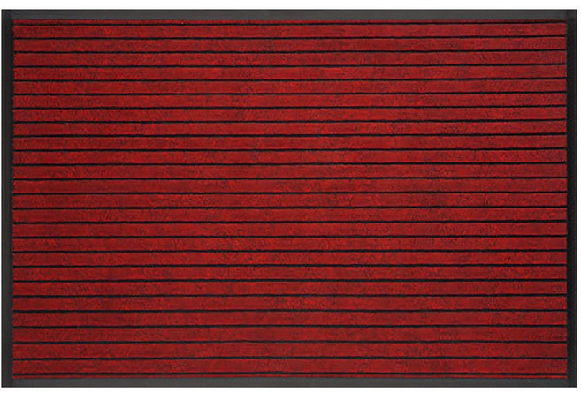 생활업글연구소 미끄럼방지 현관매트, 체리레드, 1개