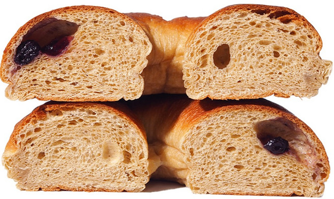 통밀 고단백 프로틴 블루베리 베이글(당일생산), 18개, 100g