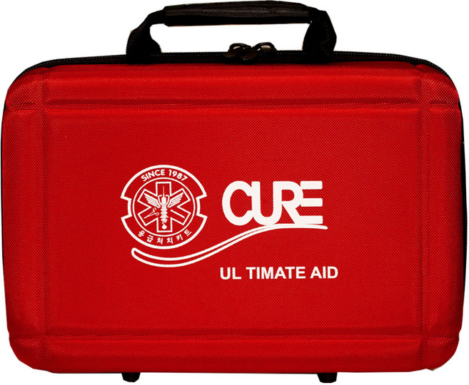 큐어메디 얼티메이트구급가방 응급구조 전문키트 수납가능 빈케이스 (수액세트수납가능), 얼티메이트구급가방빈케이스만, 1개