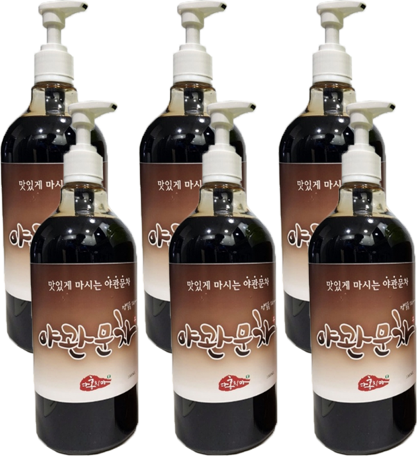 야관문차 원액 6입 진액 엑기스 고농축 업소용 식당용