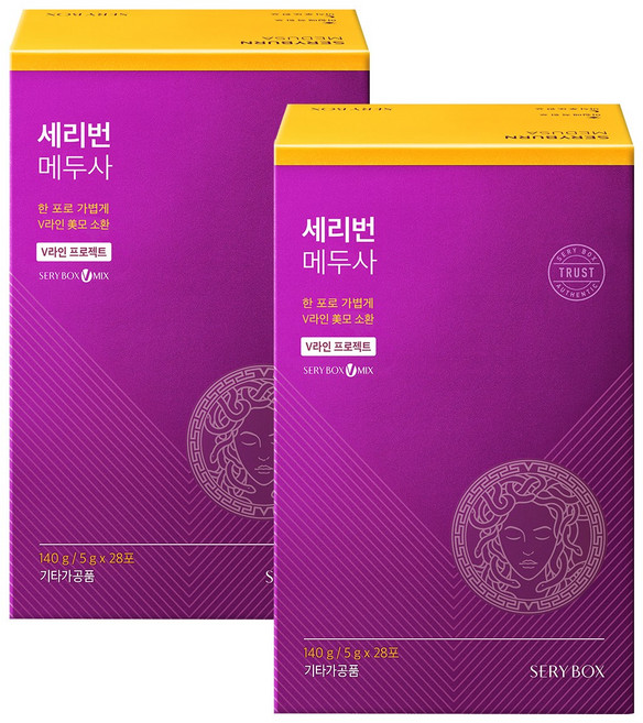 세리박스 세리번 메두사 1개월 28포, 140g, 2개