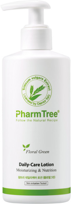 팜트리 데일리케어 로션 플로럴그린, 300ml, 4개