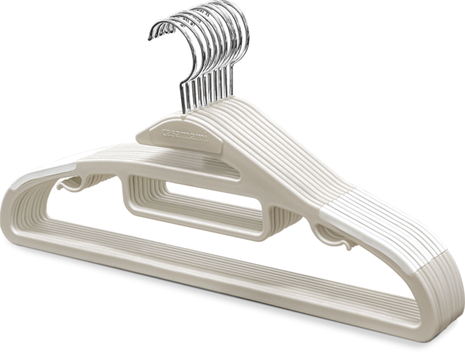 아임홈리빙 까사마미 옷걸이, 화이트, 50개