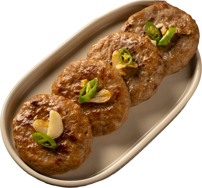 [황보선] 광주 송정 수제떡갈비 맛집 80g, 16개