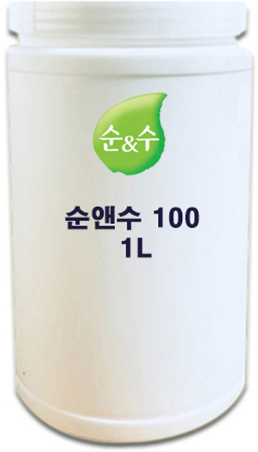 노루페인트 순앤수 100 친환경 내부용 수성페인트 1L 무광, 화이트2, 1개