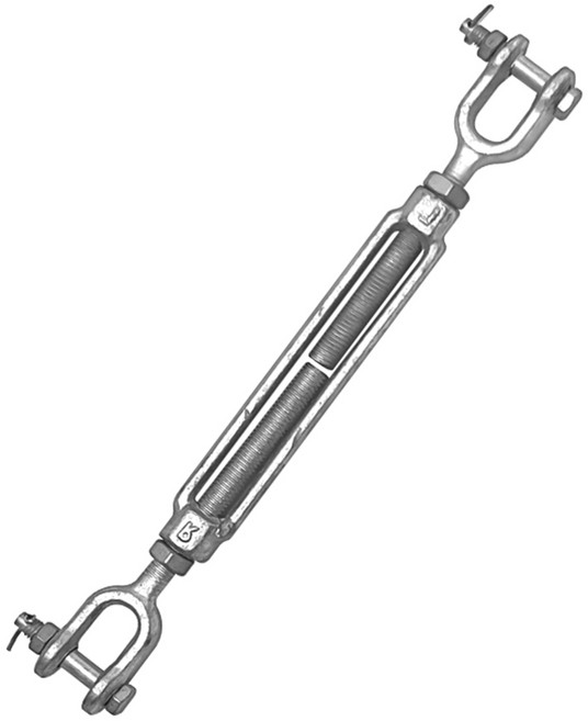 KD공구 단조 턴버클 J&J 와이어턴버클 와이어로프 장력조절 와이어조절, 1개