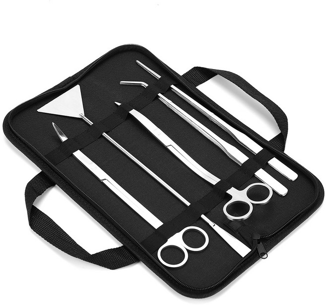 KH 수초가위 5종세트 수초핀셋세트 어항 아쿠아스케이핑 수초관리 공구, 1세트