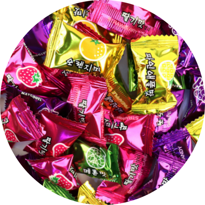 누구나조아 후르츠맛랜드 1.8kg 종합 업소용 대용량 선물용 입냄새 식당 사무실 도매 간식, 1개