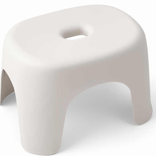 홈즈픽 다용도 욕실 의자, 1개, 그레이