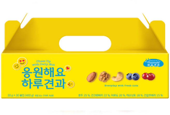 썬넛트 응원해요 하루견과 20p, 1개, 400g