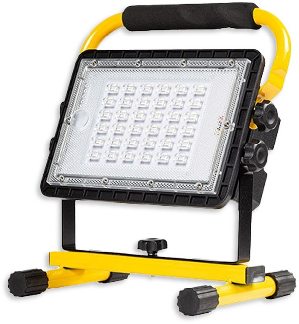 슈퍼빔 고광량 150W 충전식 LED 투광기 투광등 잔량표시, 1개