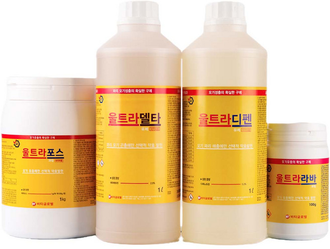 비티글로벌 살충제 모음 택1 전문가용 분무 연막 방역 유충, 울트라델타유제(1L), 1개