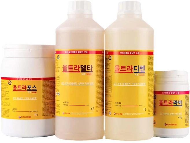 비티글로벌 살충제 모음 택1 전문가용 분무 연막 방역 유충, 울트라델타유제(1L), 1개 - 쿠팡