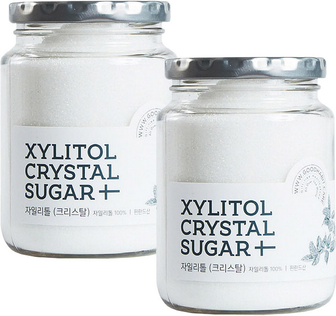 착한습관 자일리톨 크리스탈 파우더, 300g, 2개