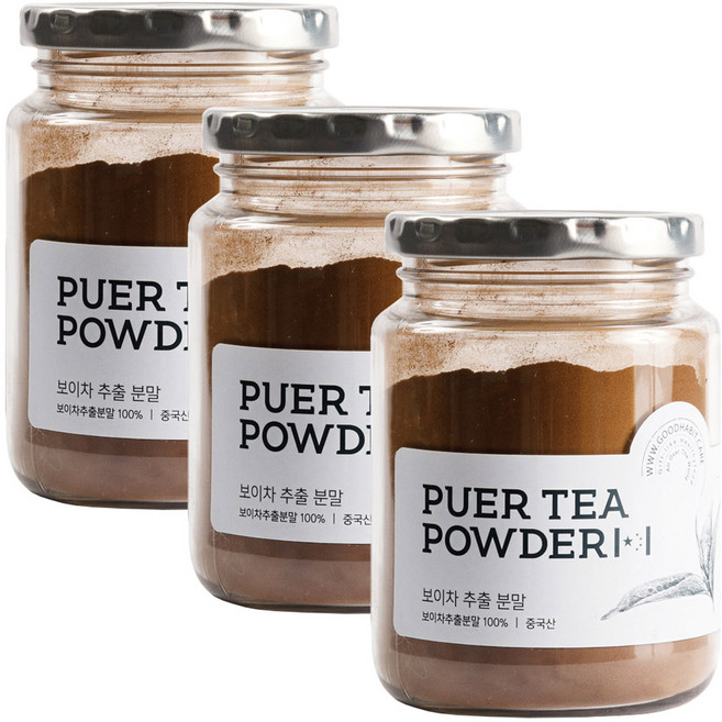 착한습관 보이차 추출 분말, 180g, 1개입, 3개