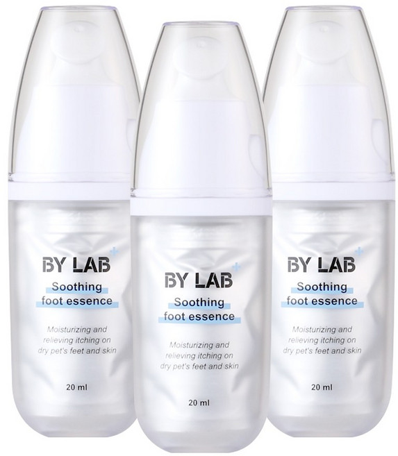 바이랩 수딩 풋 에센스 강아지 발바닥 보습제, 20ml, 3세트