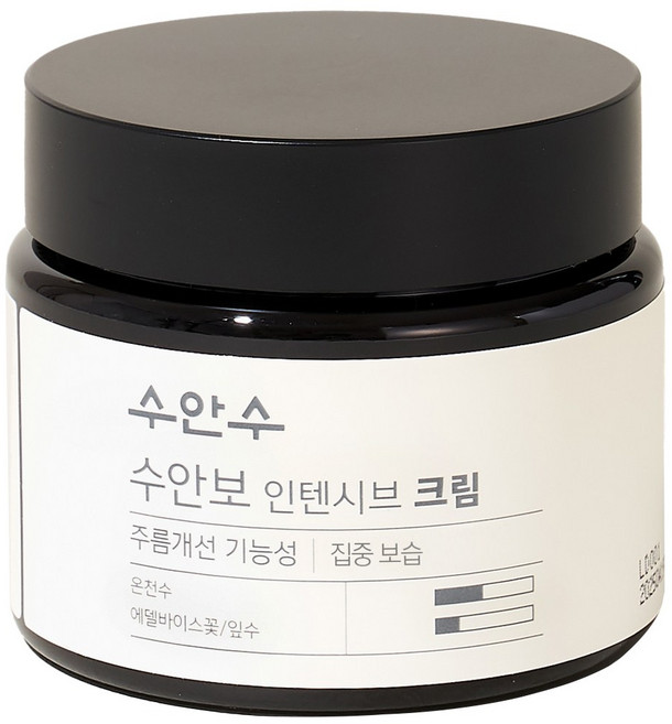 에네스티 수안수 수안보 온천수 화장품 주름개선 미백 화이트닝 기능성 인텐시브 영양크림, 1개, 80g