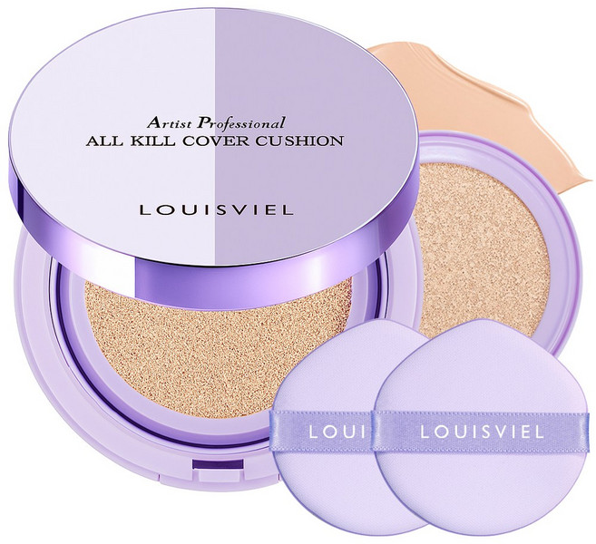 루이비엘 올킬 아티스트 커버 쿠션 본품+리필세트, 24g, 1개, 21호 라이트 베이지