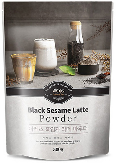 아레스 흑임자 라떼 파우더 500g 20개, 1개입