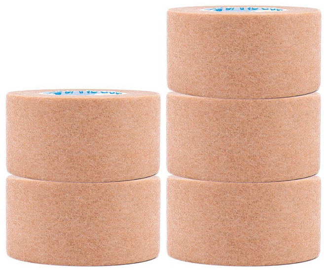 밴드골드 밴드포어 종이반창고 브라운 2.5cm, 5개, 1개입