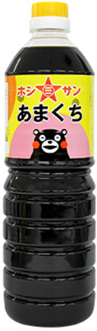 호시산 부드러운 단맛 염분20%Cut 일본 쿠마모토 120년 전통 장계란밥 소스, 1개, 500ml