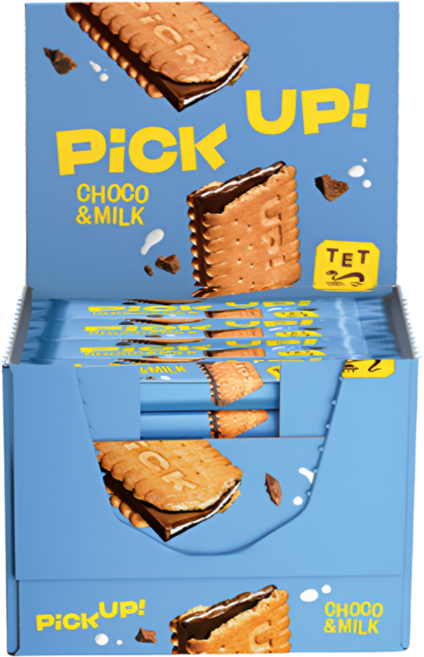 발센 픽업 초코&밀크 28g+버터쿠키31g독일 스낵 초코 과자 비스켓 샌드 선물, 1세트, 703g
