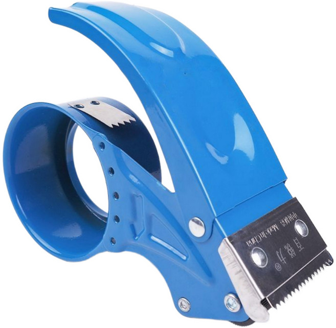 일상채움 고급 메탈 박스 절삭력 좋은 테이프 커터기, 1개