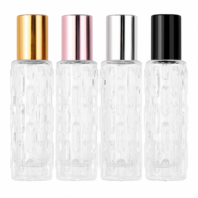 [SuGroom]롤온형 향수공병 세트(10ml 3P + 깔때기 + 펌프해드), 1개, 공병3종+2